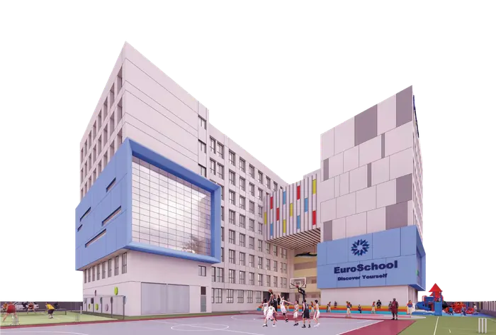 EuroSchool campus rendering